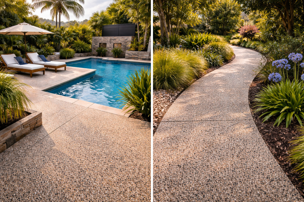 Exposed Aggregate in Adelaide South Australia